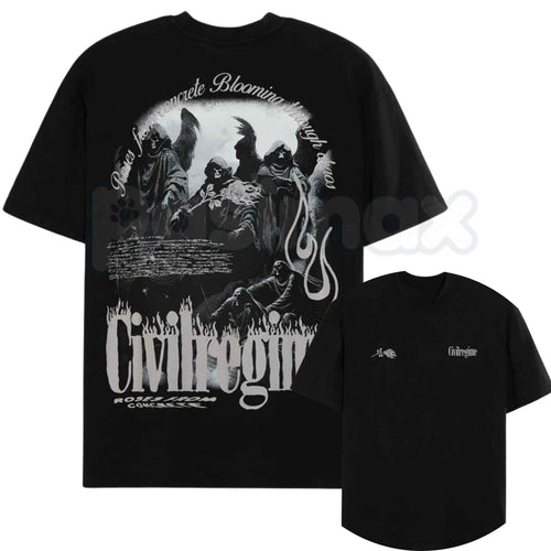 Civil Beyond The Heavens Graphic T-Shirt – Vintage American Classic Unisex Cotton Tee
