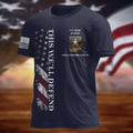 Personalized Veteran AOP T-shirt - Father's Day Gift Idea for Veteran - This We'll Defend