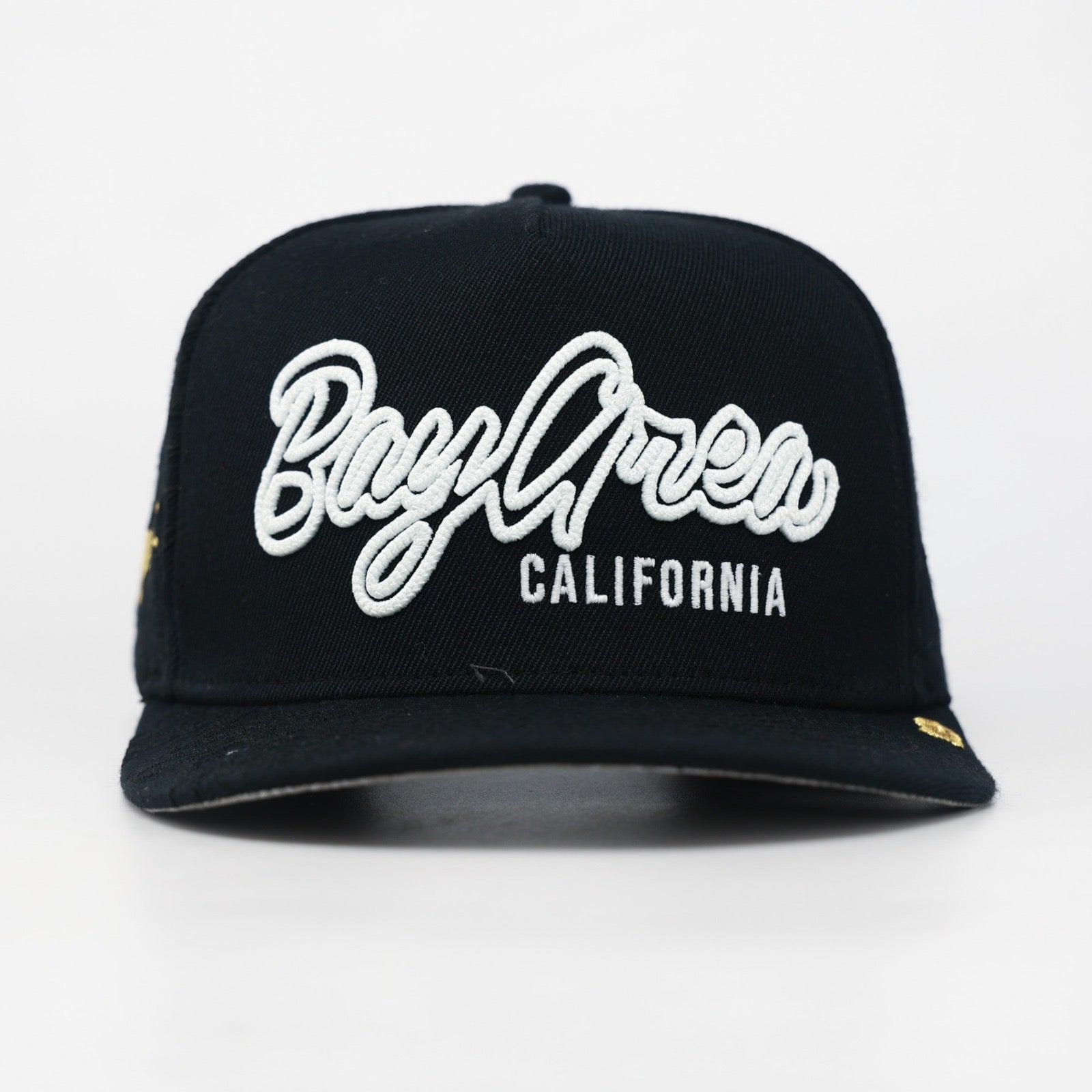 OG BA: From the Bay to the World Snapback (Black Acrylic Wool)
